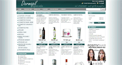 Desktop Screenshot of dermapil.ro